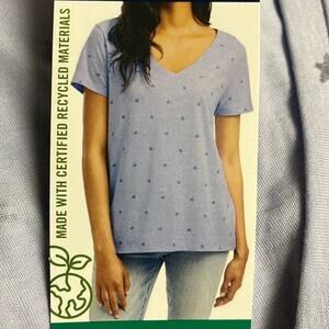 Splendid Tee Made from Recycled Materials Violet Size L
